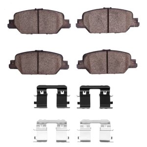Honda CR-V Brake Pads - Rear - R1 Concepts - R1 Ceramic - `17-`25